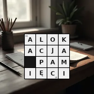 Hasło krzyżówkowe przydział ciągłego obszaru pamięci - alokacja pamięci – rozwiązanie, synonimy, podpowiedzi i definicje krzyżówkowe